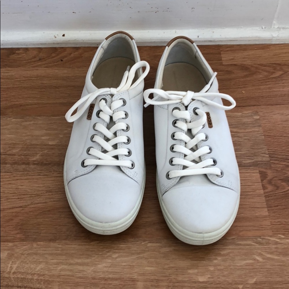Ecco white sneakers